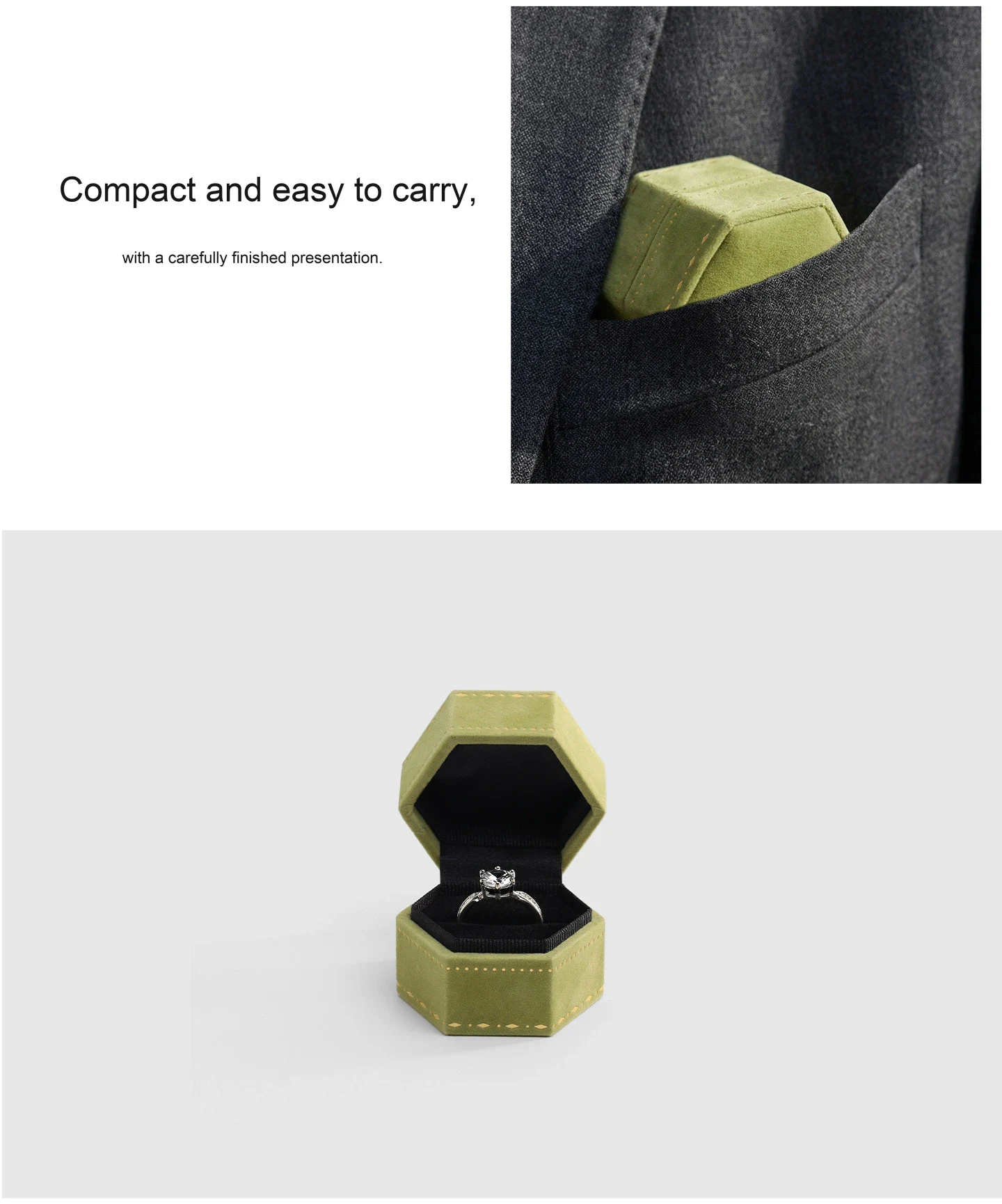 A small box. Easy to carry.