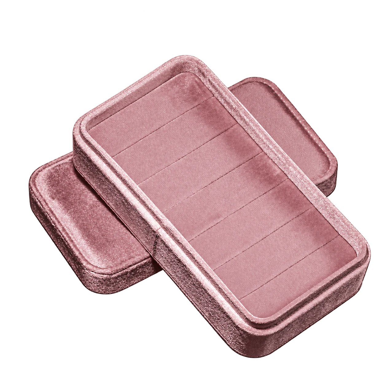 Blush pink · slotted insert