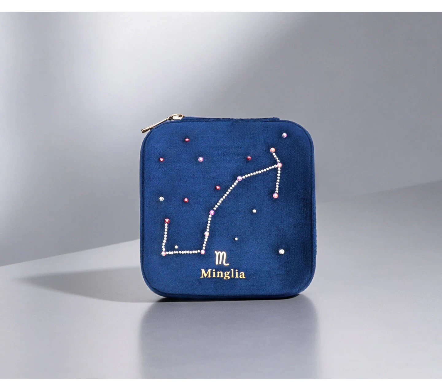 A constellation on the lid.
