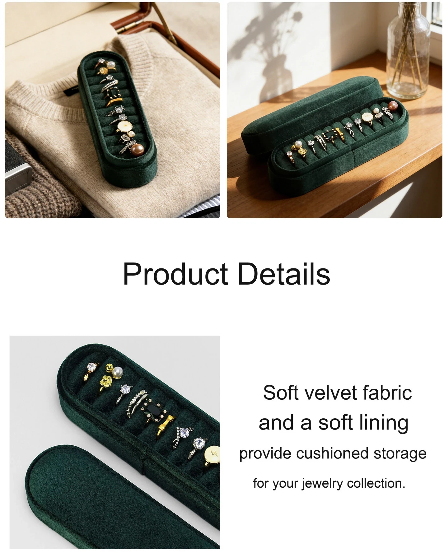 For dressing-table presentation.