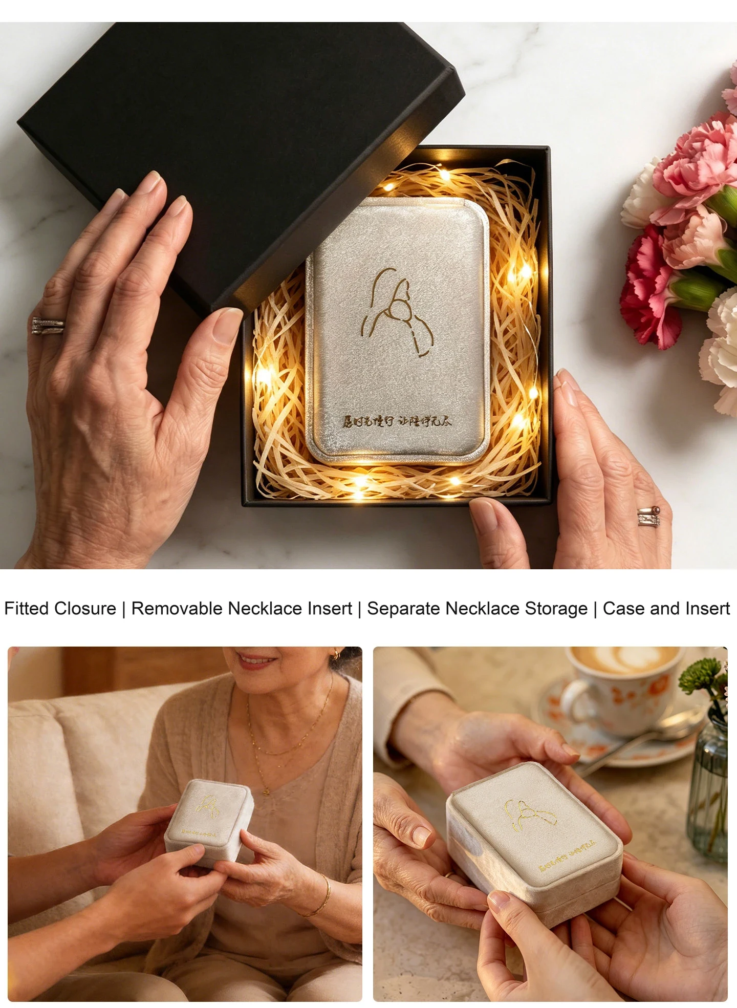A personal gift presentation.