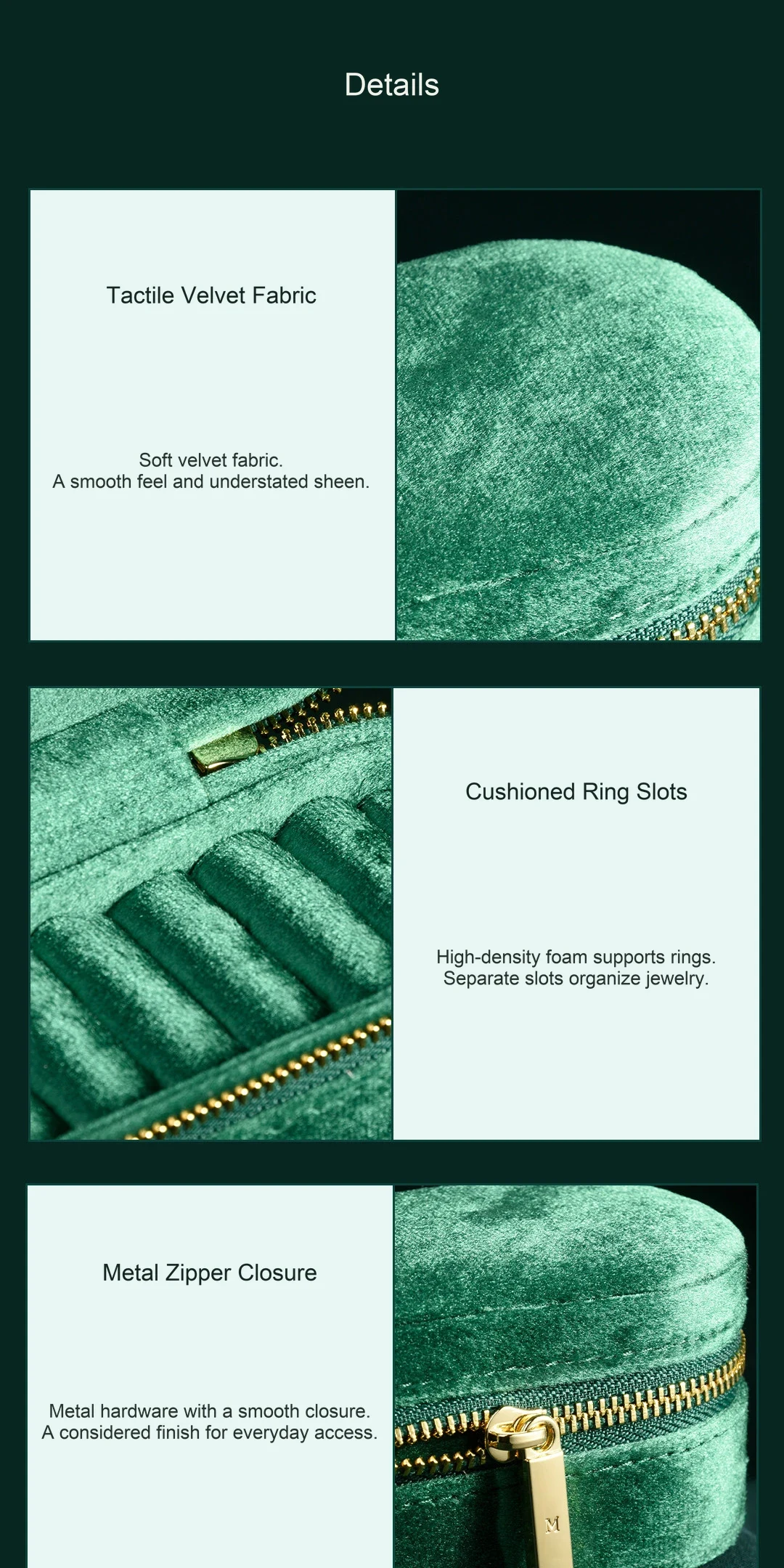 A velvet surface.