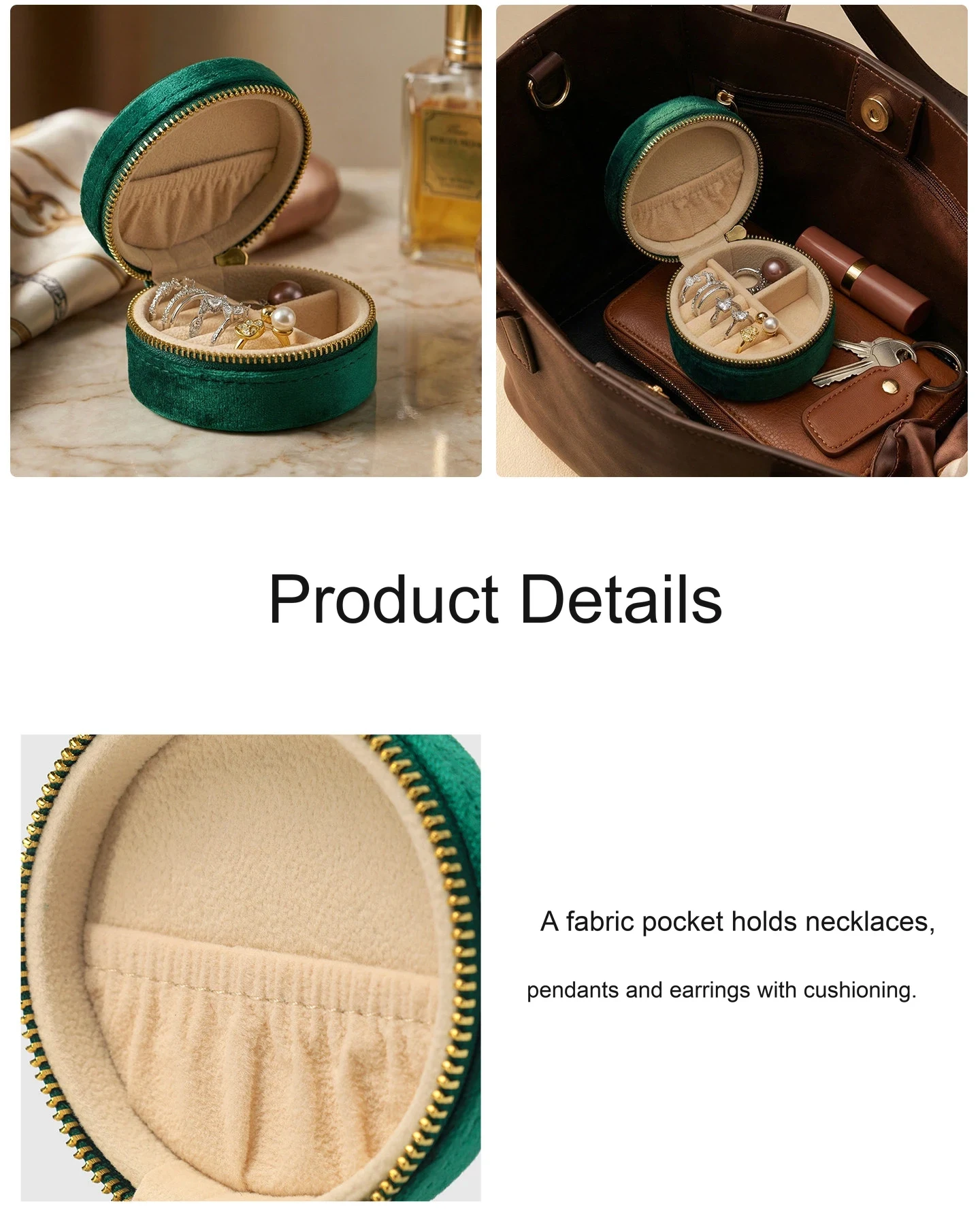 Gathered lid pocket
