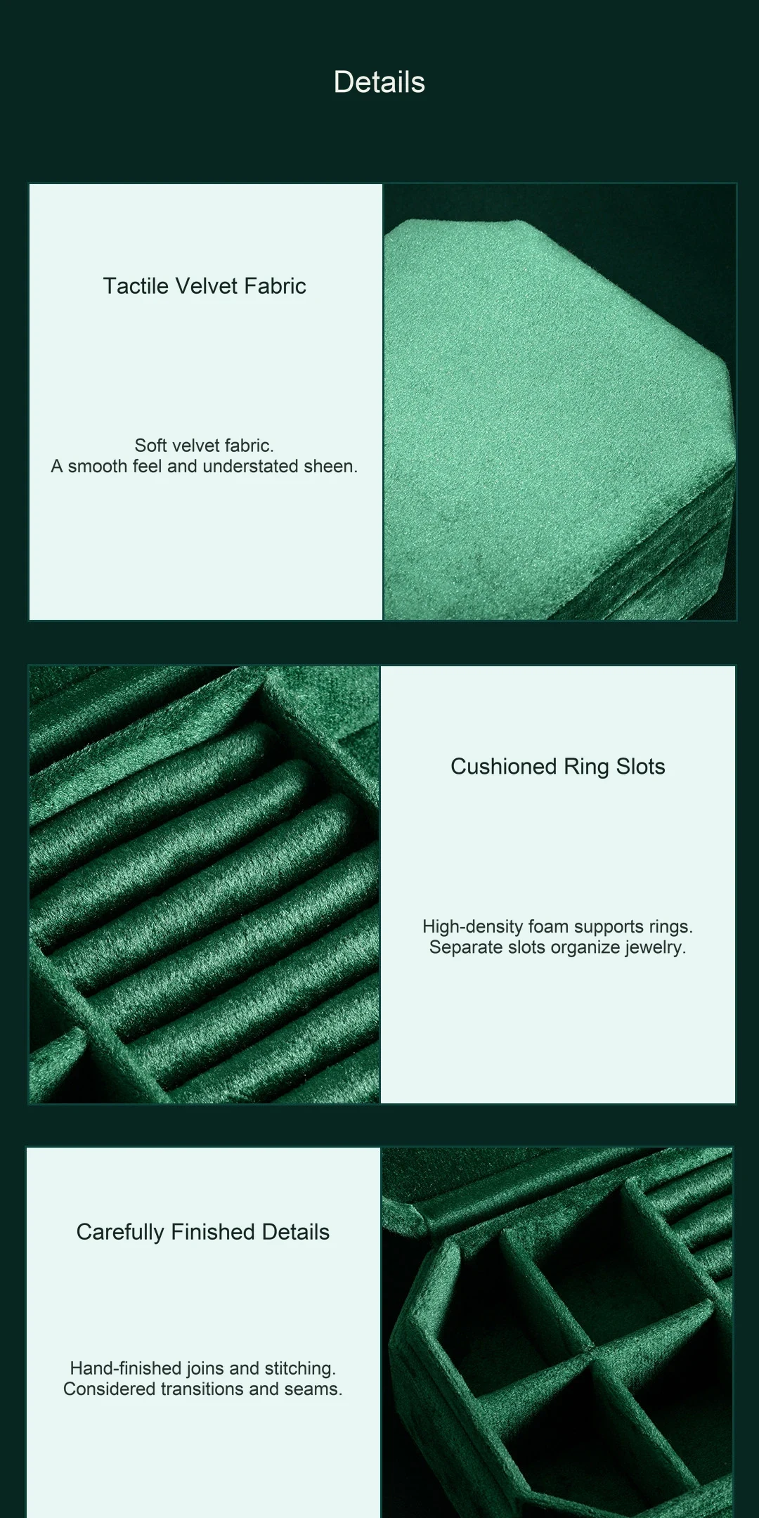 Velvet surface