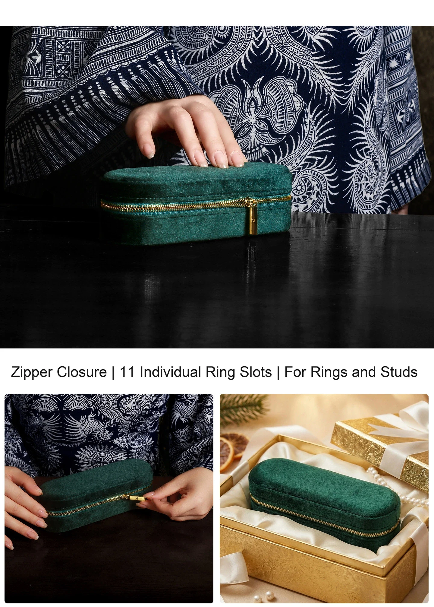 Zip, close & carry.