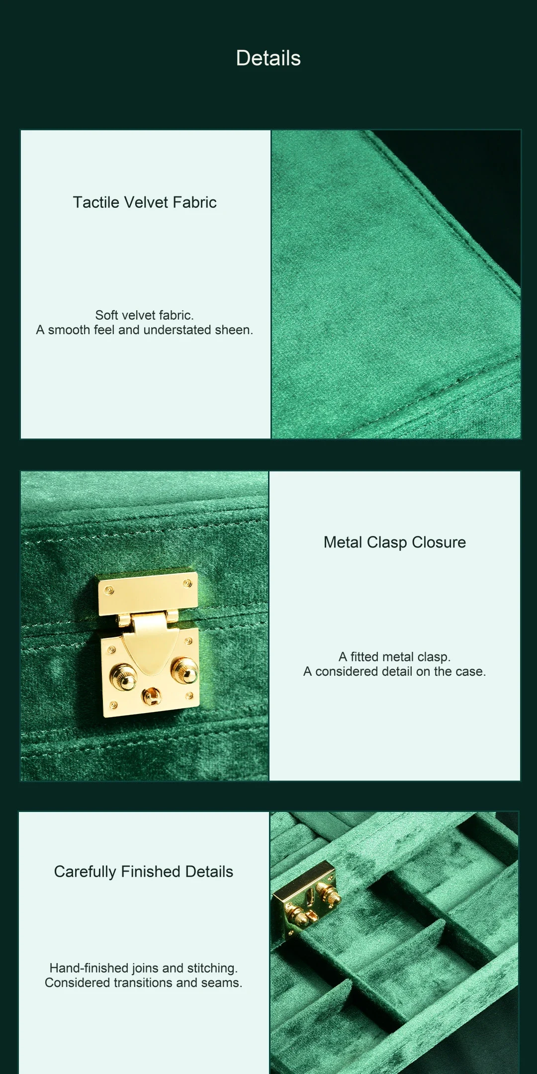 Velvet texture.