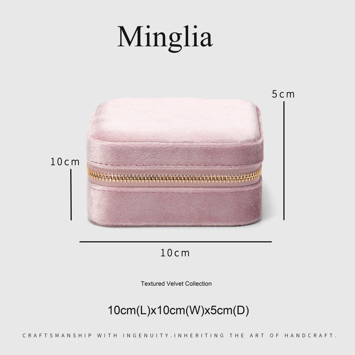 JT0004 · Blush pink · Textured plush