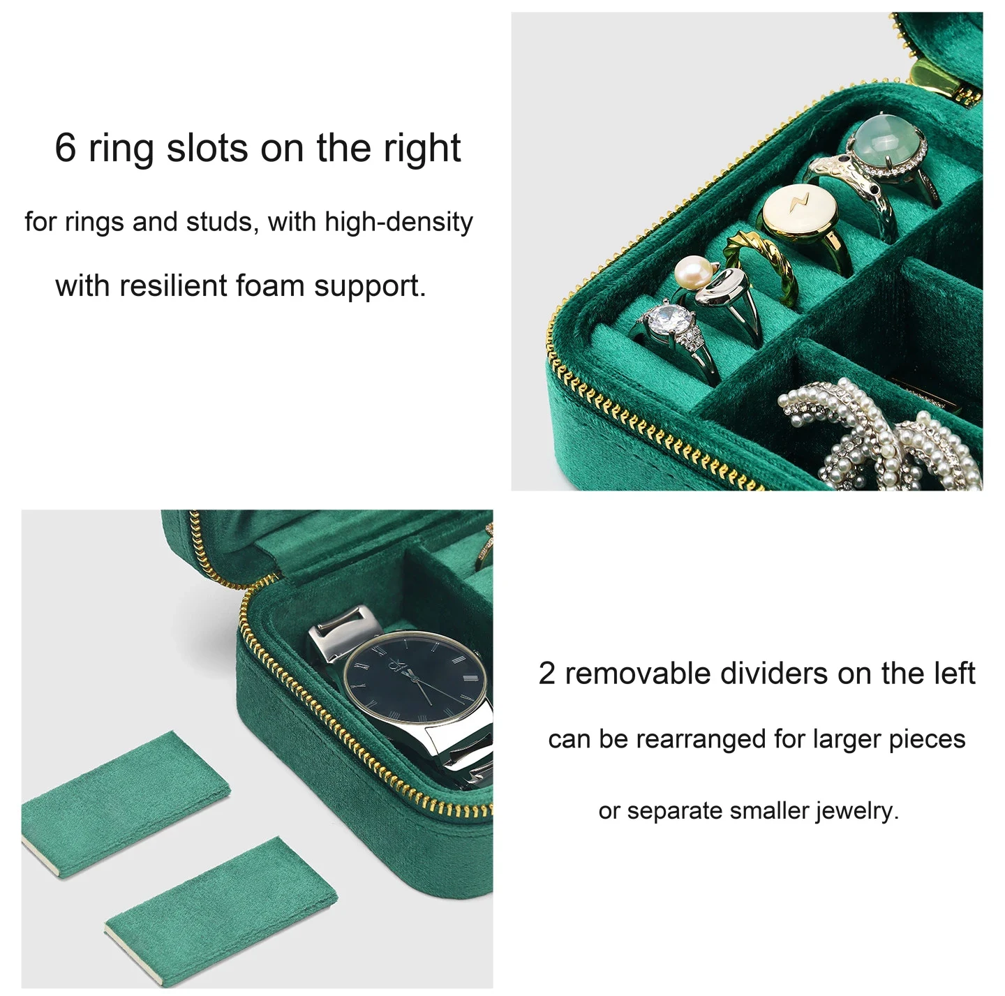 Cushioned ring rows