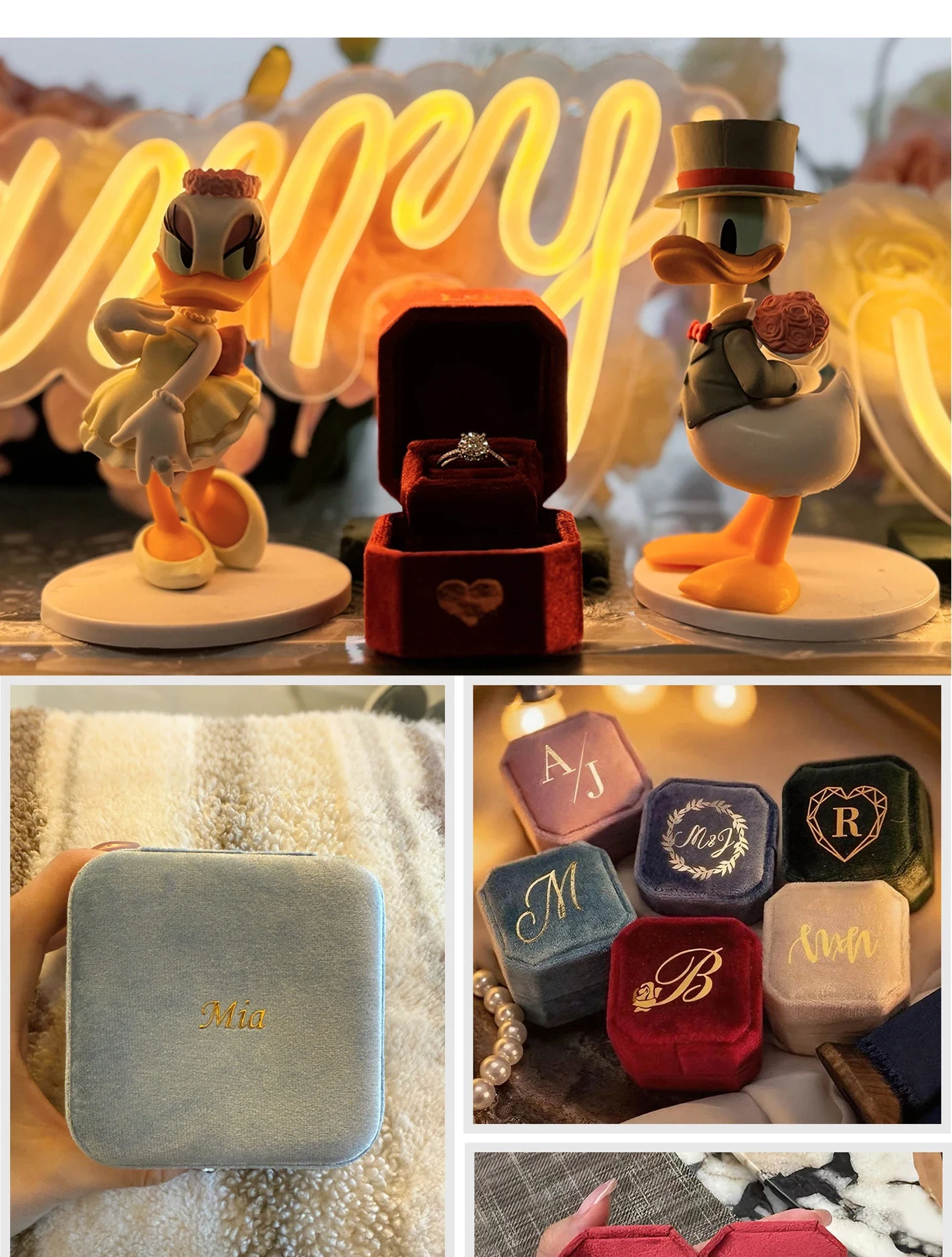 Collection lettering and packaging reference
