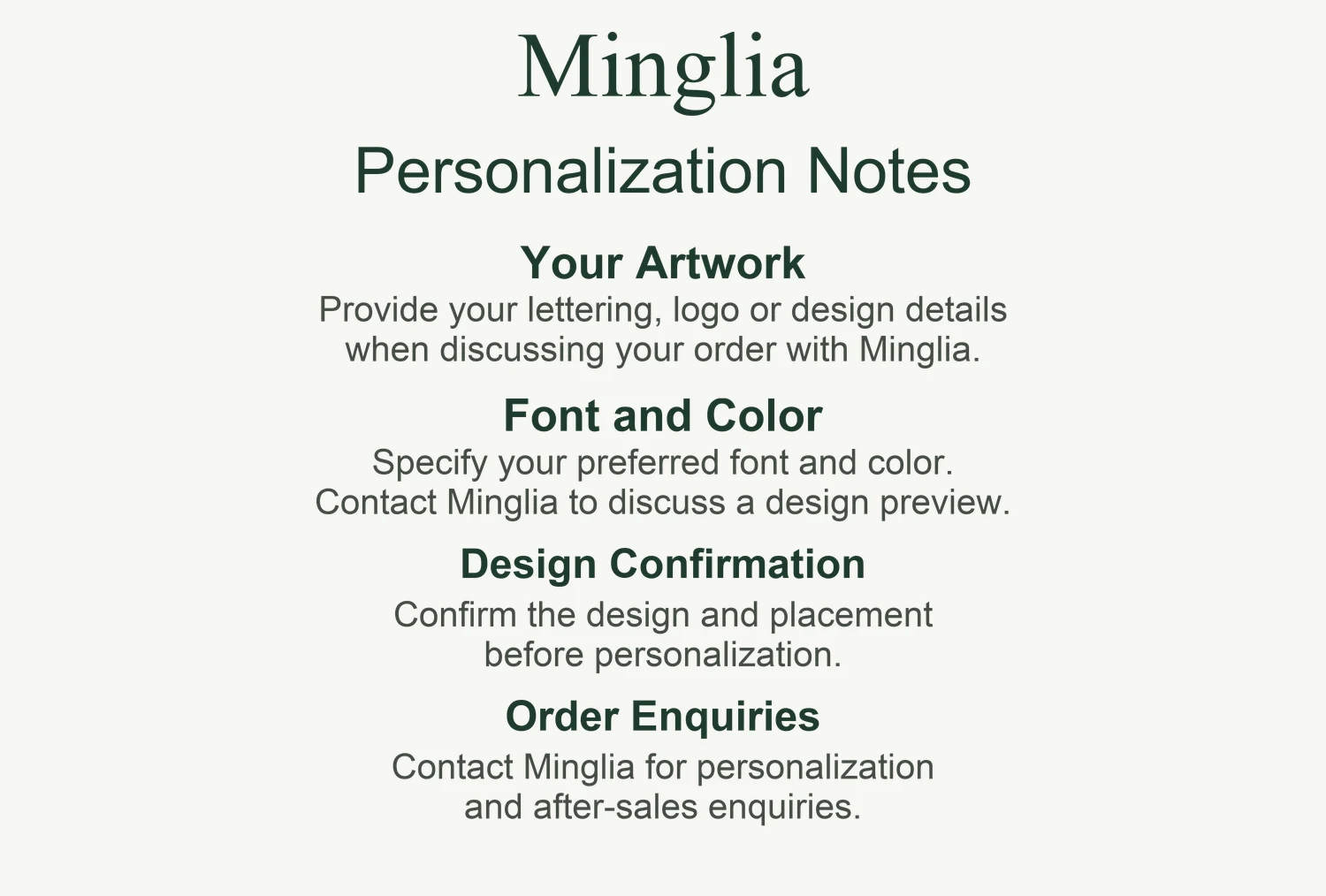 Artwork, font and color