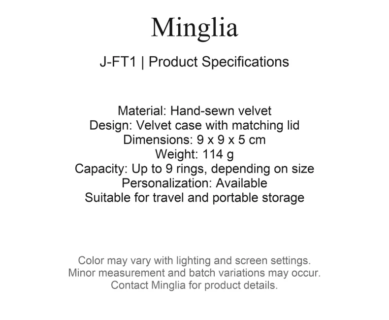 Product specifications
