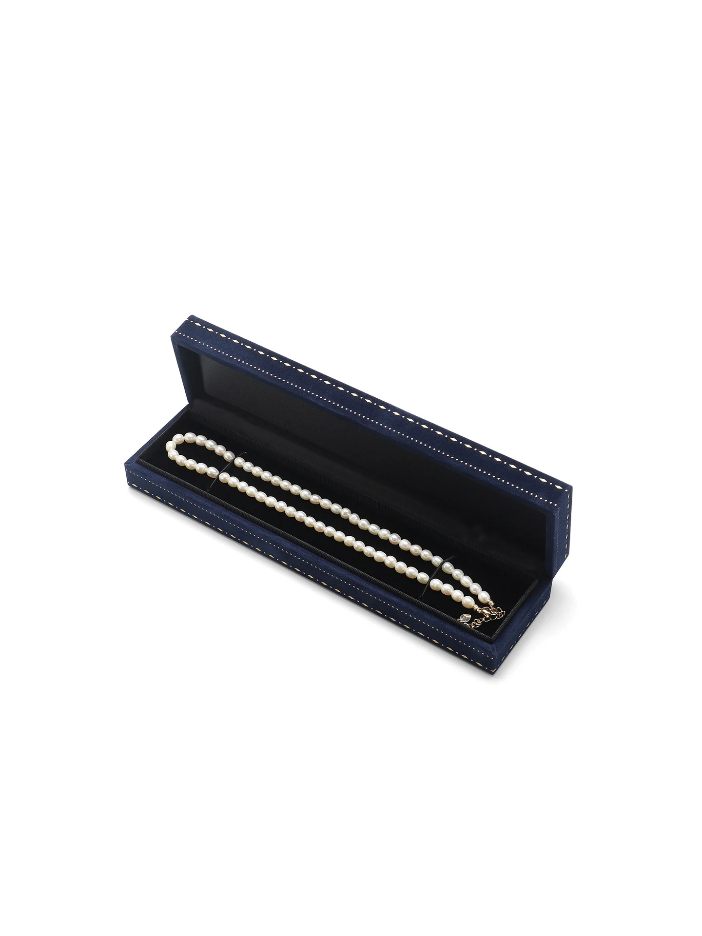 WX0021 Necklace presentation case, shown in Midnight blue